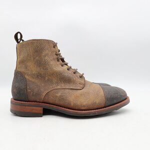 Taft Brown and Gray Chukka Boots